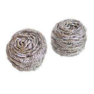 ESTROPAJO ACERO INOX 40GRS PACK 6 UNDS.